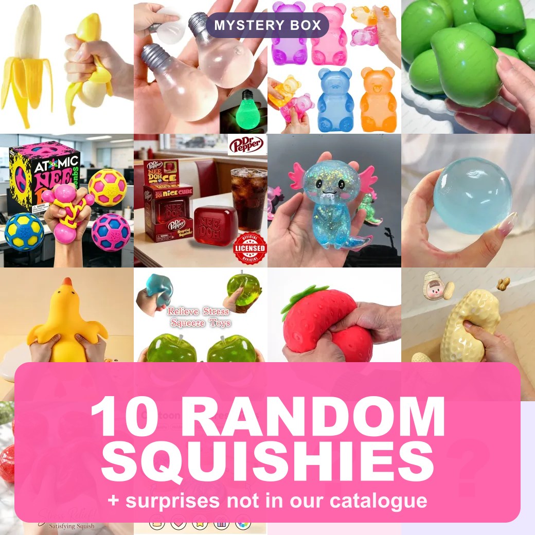 10 Random Squishies Mystery Box