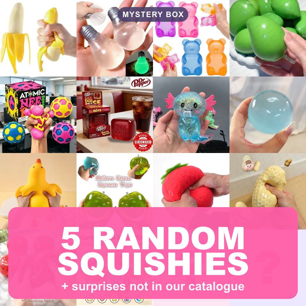5 Random Squishies Mystery Box